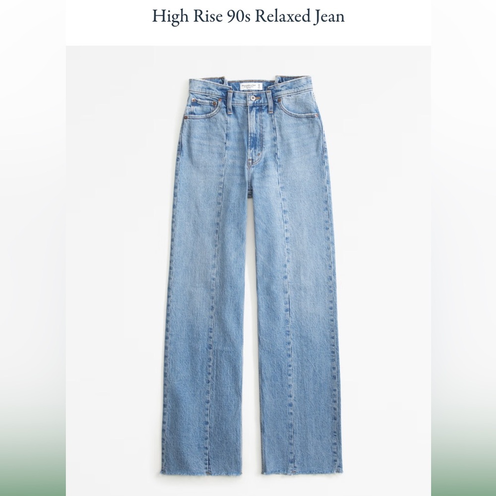 Abercrombie & Fitch Light Blue Flare Jeans